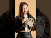 Heart Design Kit- Sling Phone Case with Magnetic & Heart Pouch