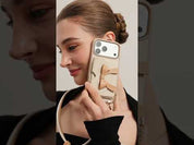 Rope Arc- Magnetic Wallet Phone Case with Adjustable Crossbody Strap