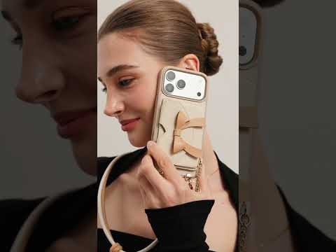 Rope Arc- Magnetic Wallet Phone Case with Adjustable Crossbody Strap