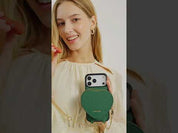 ハートメイトキット - マグネット式ウォレット付きiPhone17ProMaxケース用ストラップ