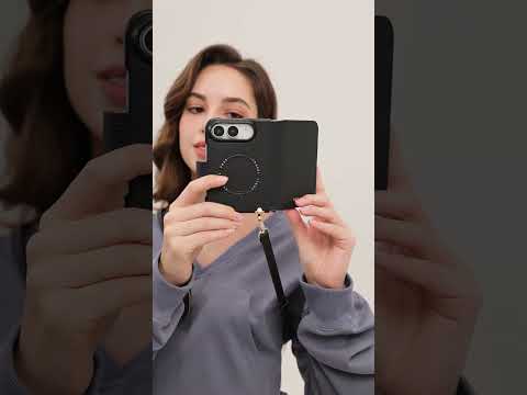 オリジナルデザインセット - iPhone Duo MagSafe対応クロスボディケース｜AirPodsポーチ付き