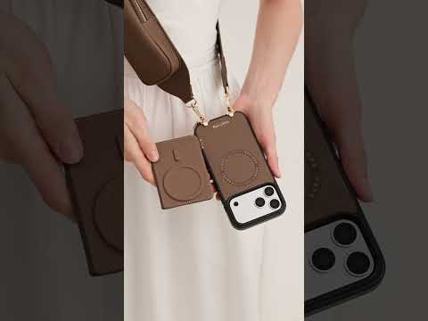 Utility Series- Crossbody Phone Case with Storage & Slim Wallet