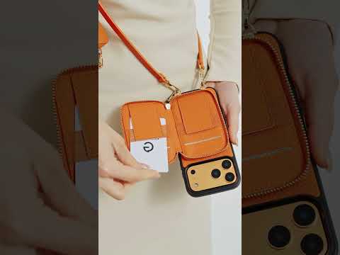 Original Design Set- Removable Wireless Charging Phone Case AirPods Pouch Set