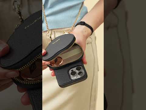 Heart Twist Chain- Crossbody Magsafe Compatible Phone Cases with Coin Purse