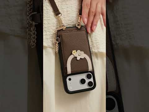 Vertical Wallet- MagSafe Case with Slim Card Holder & Strap