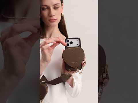 モランディグレースキット - マグネット式クロスボディフォンケース（AirPodsポーチ付き）