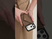 Envelope Design- Wallet Phone Case with Strap & AirPods Pouch