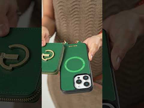 Personalised Style Kit- Detachable Wallet Phone Case with Wrist Strap & Grip