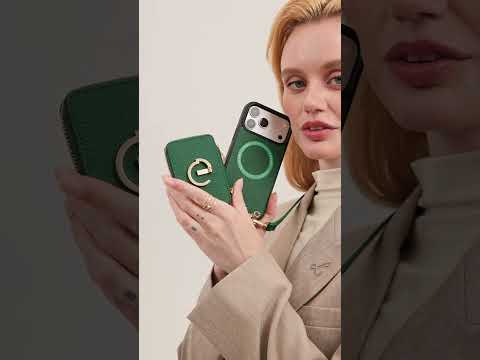 オリジナルデザインセット - 旅行用取り外し可能なMagsafeクロスボディウォレット電話ケースセット