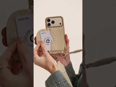 ブルームパル - スリムウォレットスマホケース（ストラップ＆フラワーチャーム付き）