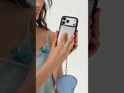 Heart Design Kit- Detachable Wireless Charging Crossbody Wallet Phone Case Pouch Set