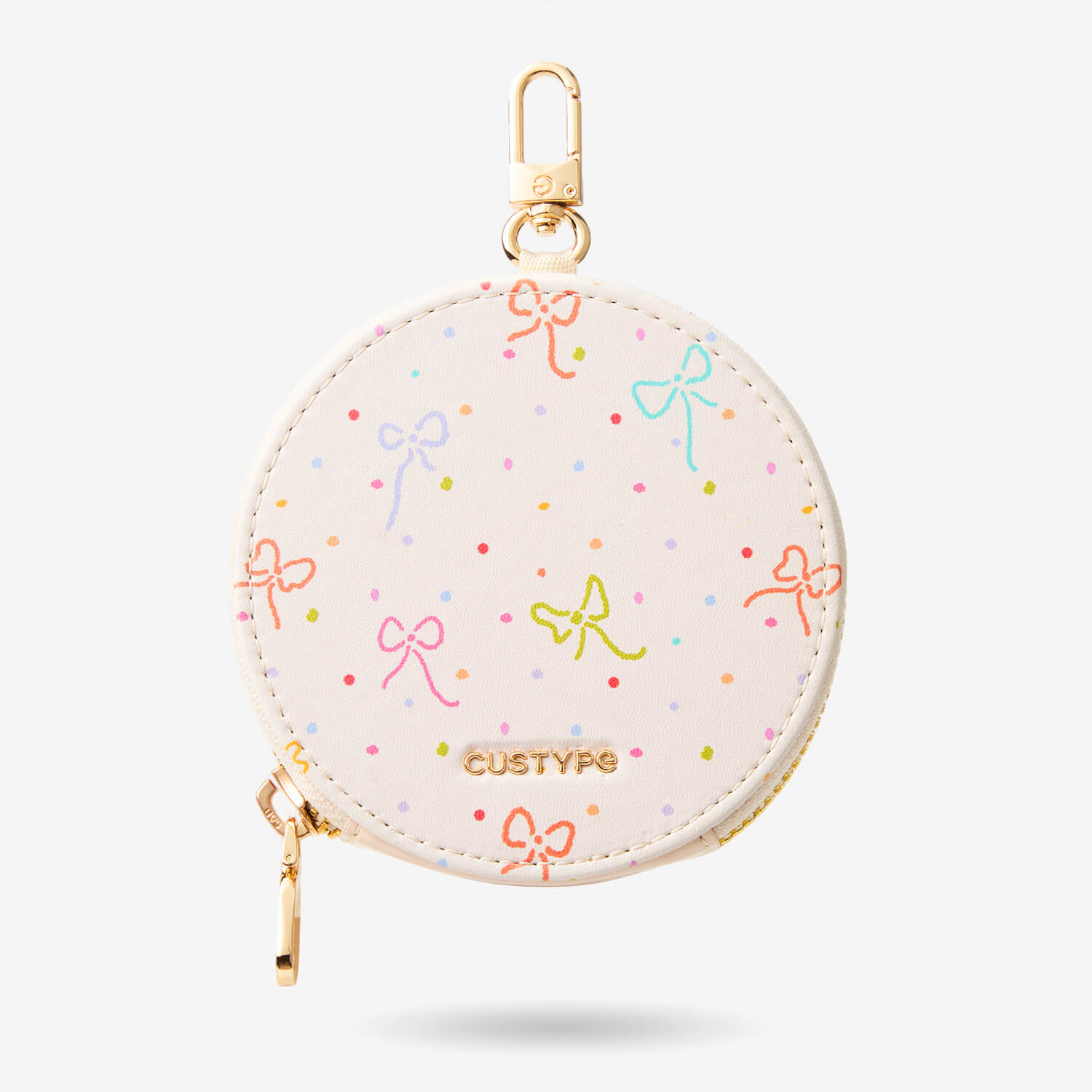 cute small round pouch