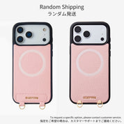 Original Design Set- Detachable Wireless Charging Crossbody Wallet Phone Case Round Pouch Set-Custype