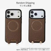 Original Design Set- Detachable Wireless Charging Crossbody Wallet Phone Case Round Pouch Set-Custype