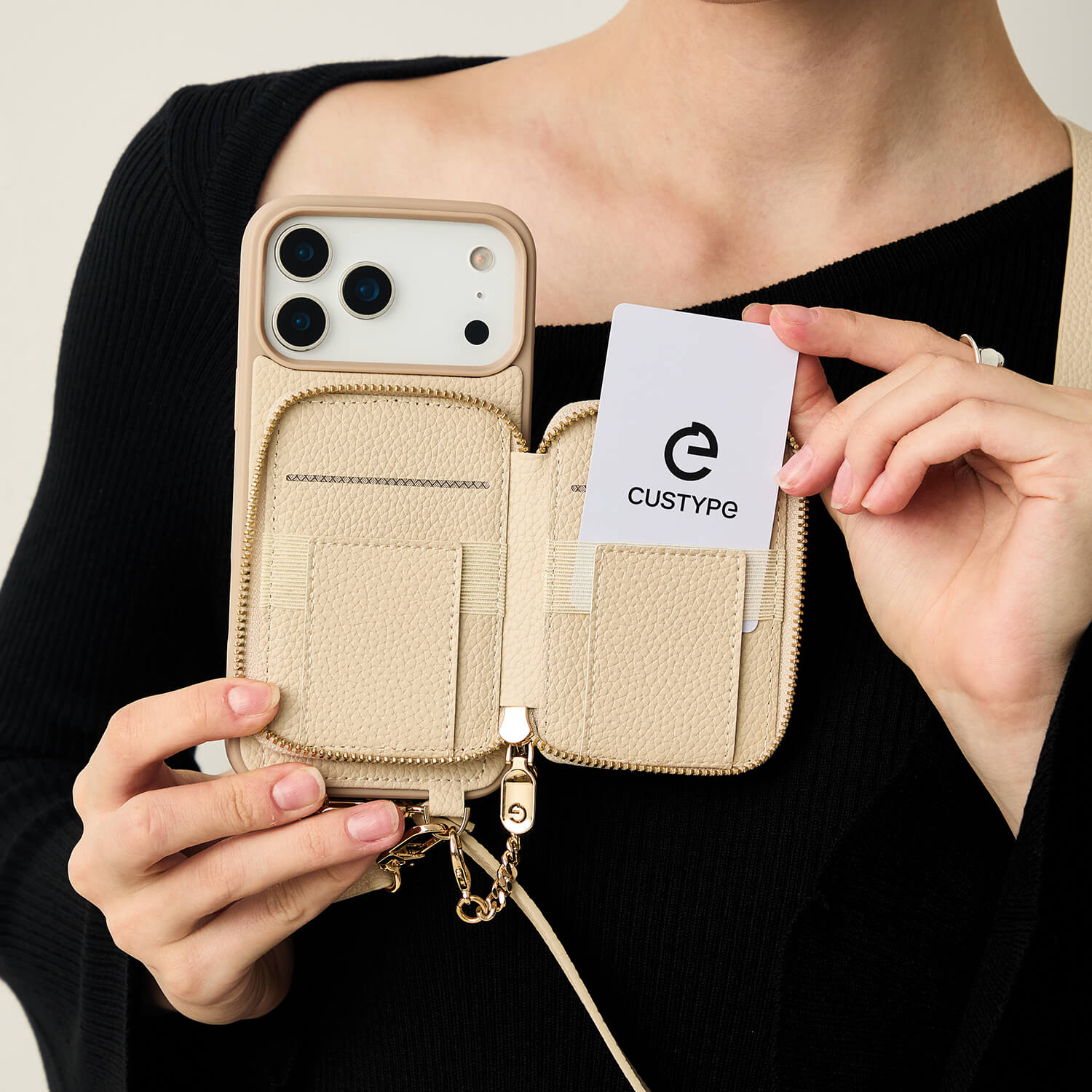 オリジナルデザインセット - 取り外し可能なワイヤレス充電電話ケース AirPods ポーチセット