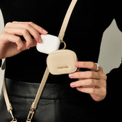 オリジナルデザインセット - 取り外し可能なワイヤレス充電電話ケース AirPods ポーチセット