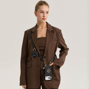 オリジナルデザインセット - 取り外し可能なワイヤレス充電電話ケース AirPods ポーチセット