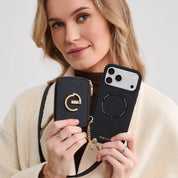 Original Design Set- Removable Wireless Charging Phone Case AirPods Pouch Set - iPhone 16 Pro