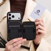 Original Design Set- Removable Wireless Charging Phone Case AirPods Pouch Set - iPhone 16 Pro