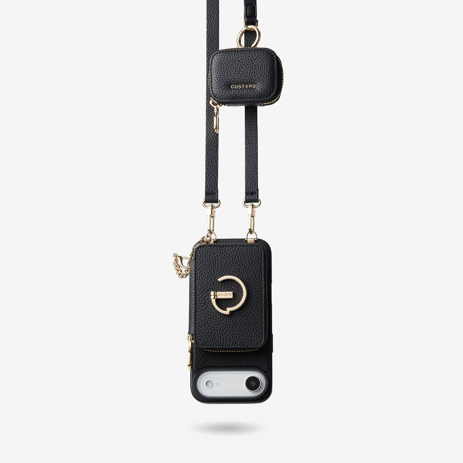 Original Design Set- Removable Wireless Charging Phone Case AirPods Pouch Set-Mobile Phone Cases-Custype