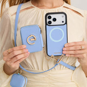 オリジナルデザインセット - 取り外し可能なワイヤレス充電電話ケース AirPods ポーチセット