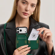 オリジナルデザインセット - 取り外し可能なワイヤレス充電電話ケース AirPods ポーチセット