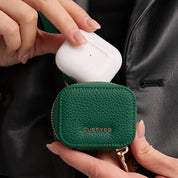 オリジナルデザインセット - 取り外し可能なワイヤレス充電電話ケース AirPods ポーチセット