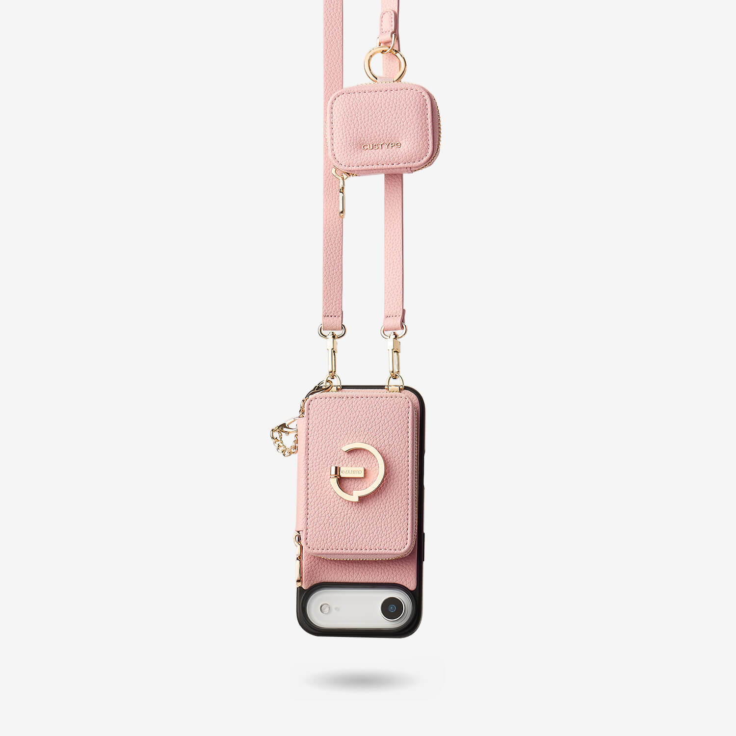 Original Design Set- Removable Wireless Charging Phone Case AirPods Pouch Set-Mobile Phone Cases-Custype