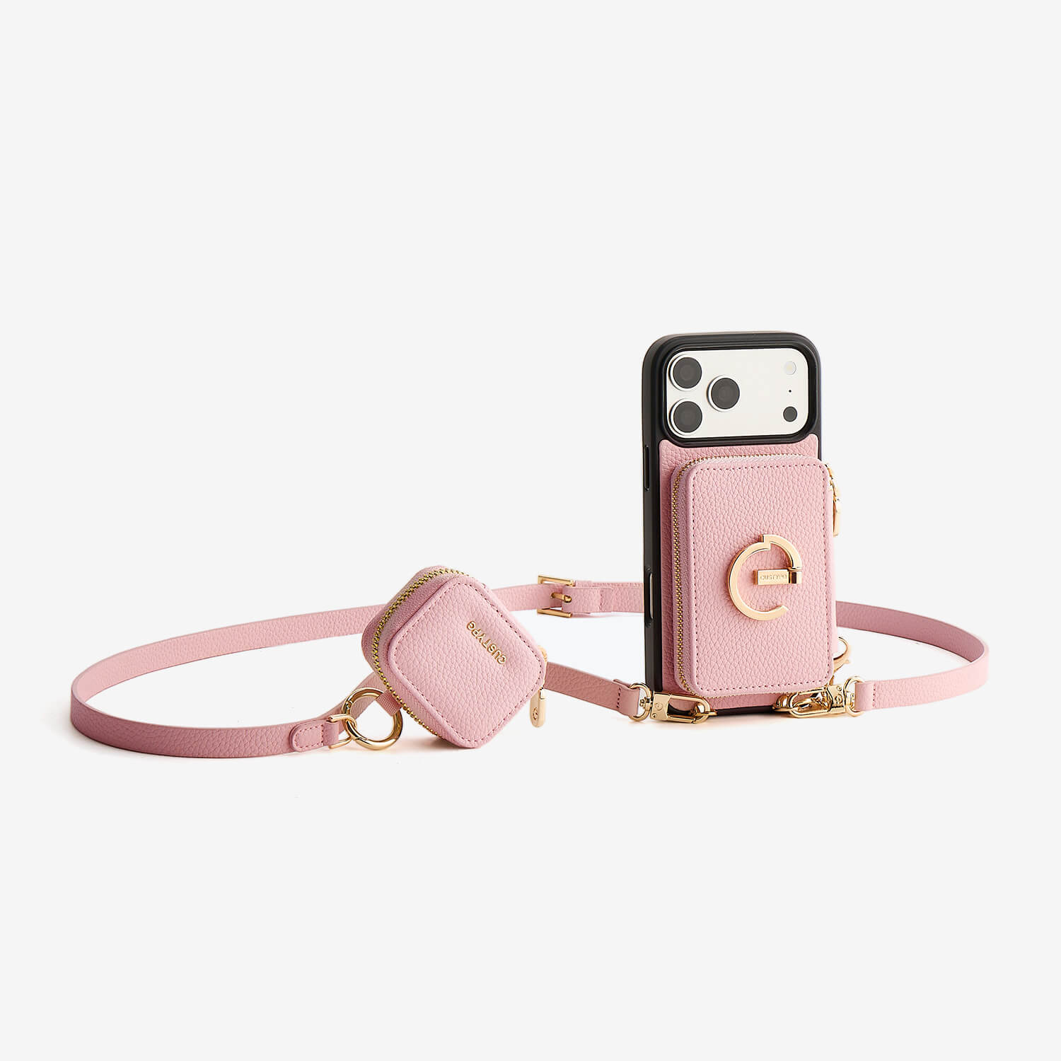 Phone Case with Stand, Phone Case with Kickstand & Card Holder-Custype Phone Case with Stand, Phone Case with Kickstand & Card Holder-Custype