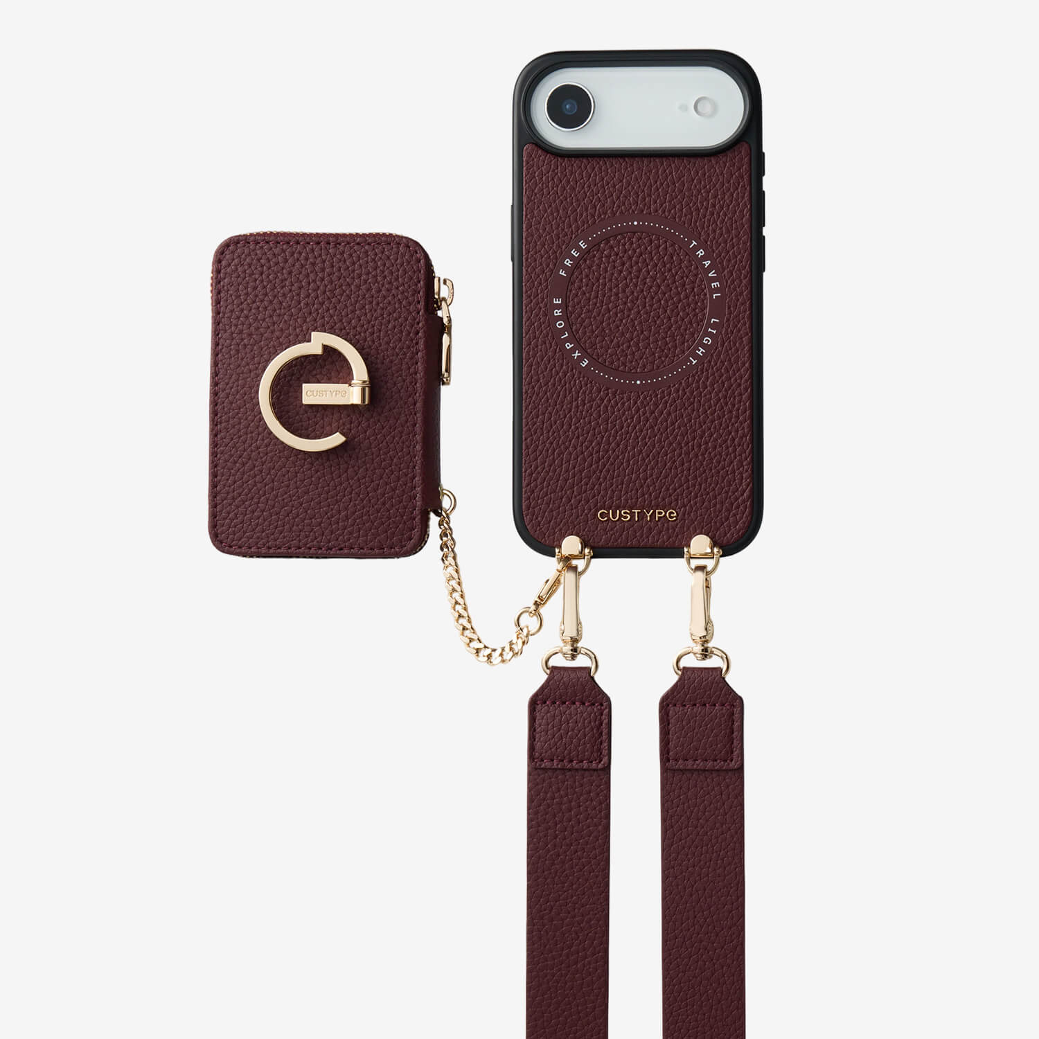 Roam Kit- Detachable Wallet Phone Case with Wide Strap