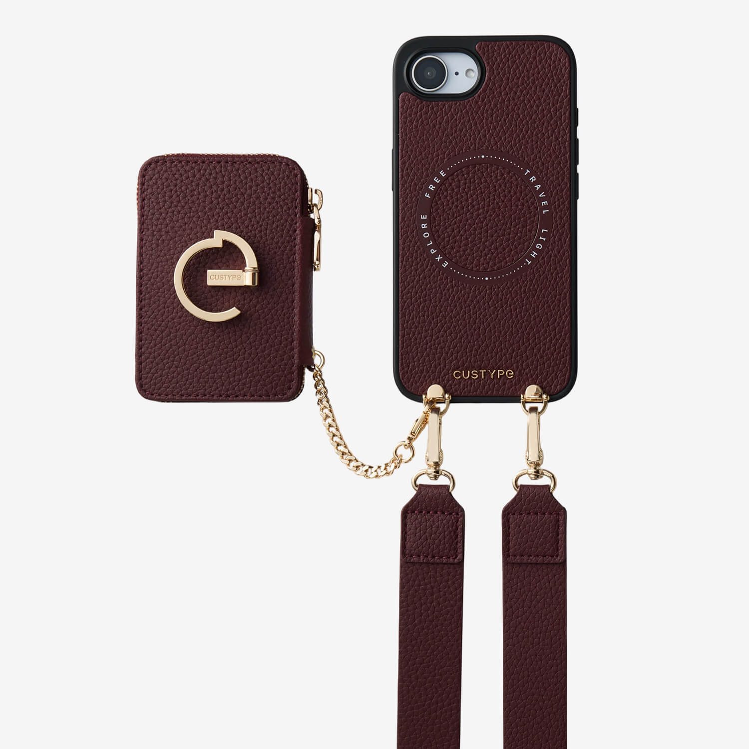 Roam Kit- Detachable Wallet Phone Case with Wide Strap