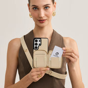 Roam Kit- Samsung Galaxy Wallet Case with Stand & Wide Strap