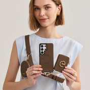 Roam Kit- Samsung Galaxy Wallet Case with Stand & Wide Strap