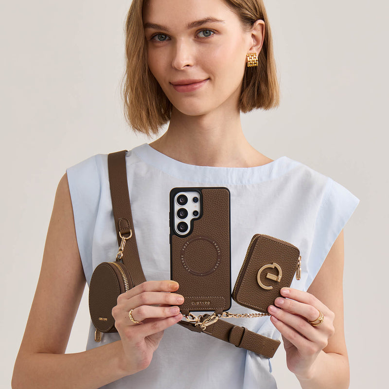 Roam Kit- Samsung Galaxy Wallet Case with Stand & Wide Strap