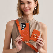 Roam Kit- Samsung Galaxy Wallet Case with Stand & Wide Strap