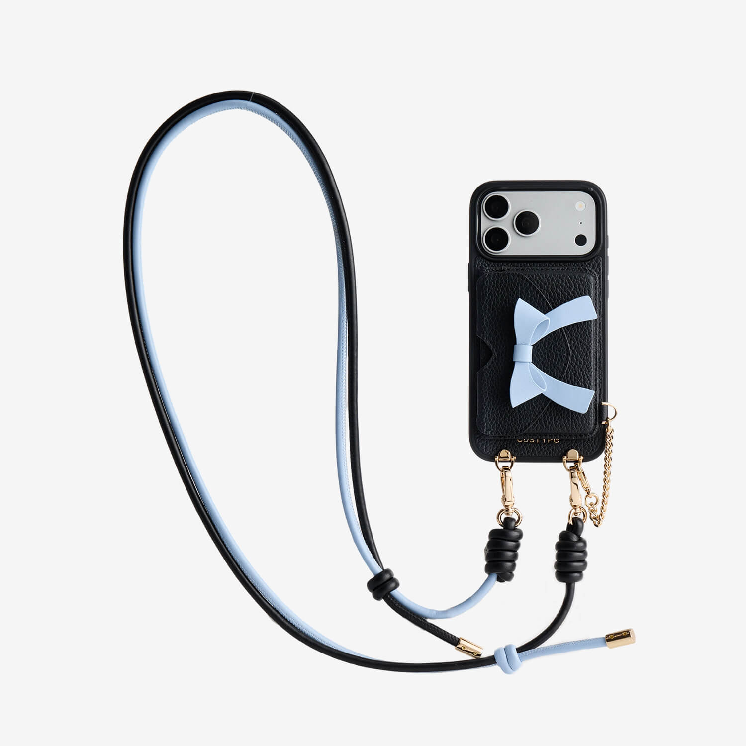 Rope Arc- Magnetic Wallet Phone Case with Adjustable Crossbody Strap