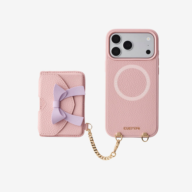 Rope Arc- Magnetic Wallet Phone Case with Adjustable Crossbody Strap