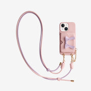 Rope Arc- Magnetic Wallet Phone Case with Adjustable Crossbody Strap