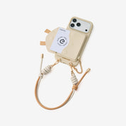ロープアーク-ウォレット付きスマホケース｜調節可能なリストストラップ付き