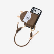 ロープアーク-ウォレット付きスマホケース｜調節可能なリストストラップ付き