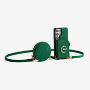 Original Design Set- Samsung Galaxy Crossbody Case With Round Pouch Set - Samsung S25 Ultra-Mobile Phone Cases-Custype