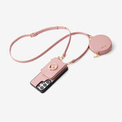 オリジナルデザインセット - Samsung Galaxy クロスボディケースとラウンドポーチセット