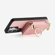 オリジナルデザインセット - Samsung Galaxy クロスボディケースとラウンドポーチセット