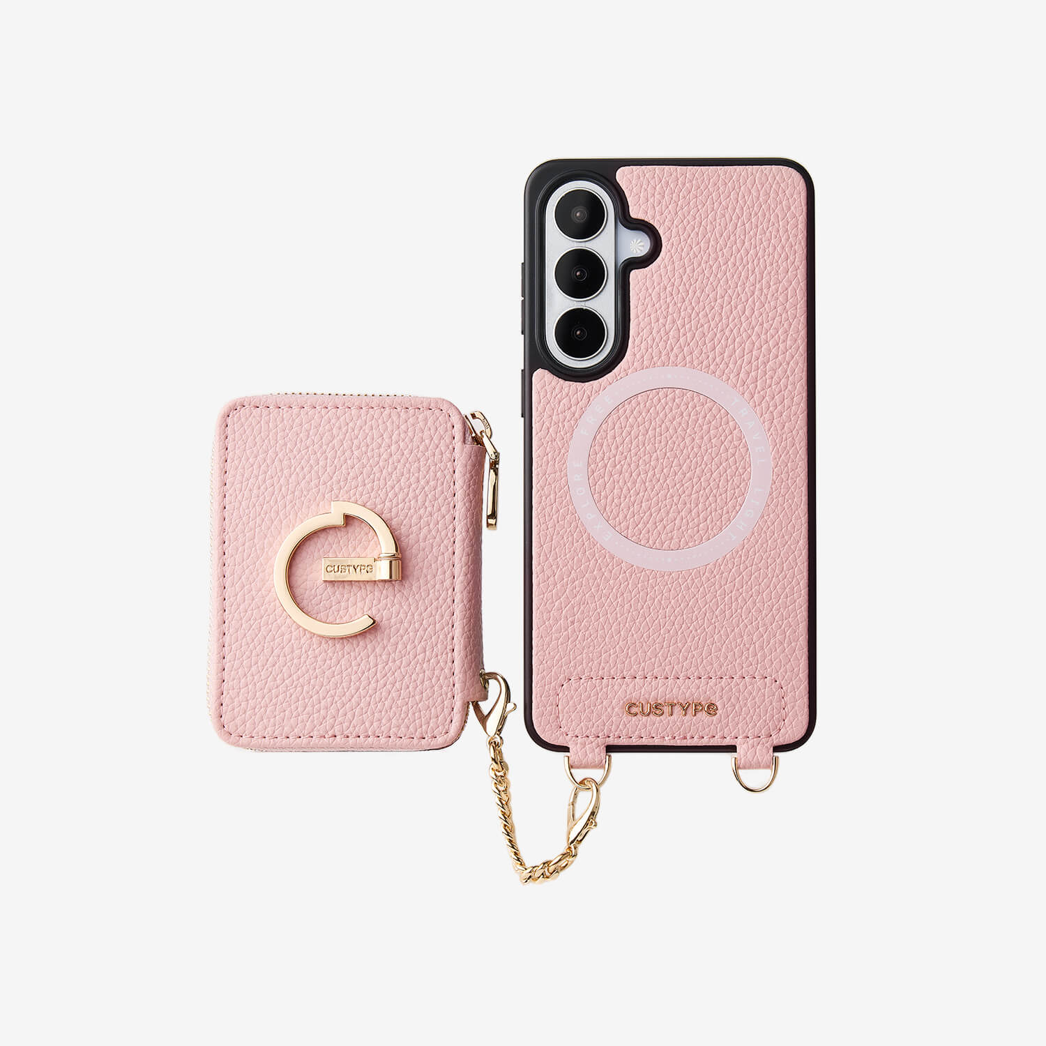 Original Design Set- Samsung Galaxy Wireless Charging Phone Case With Detachable Wallet-Mobile Phone Cases-Custype