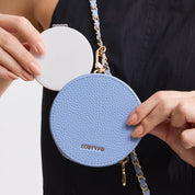 Allure Chain Series- Samsung Galaxy Magnetic Phone Case with Card Slots & Chain-Mobile Phone Cases-Custype