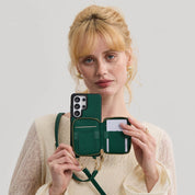 Original Design Set- Samsung Galaxy Wireless Charging Phone Case With AirPods Holder Set-Mobile Phone Cases-Custype