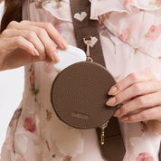 オリジナルデザインセット - Samsung Galaxy ウェビングクロスボディ電話ケース、マグネット式ウォレットラウンドポーチセット