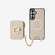 Original Design Set- Samsung Galaxy Wireless Charging Phone Case With Detachable Wallet-Mobile Phone Cases-Custype