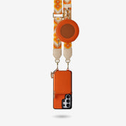 Unique Design Set- Samsung Galaxy Wireless Charging Webbing Crossbody Phone Case Round Pouch Set-Mobile Phone Cases-Custype