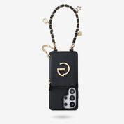 Allure Chain Series- Samsung Strap Wireless Charging Phone Case with Detachable Purse & Grip